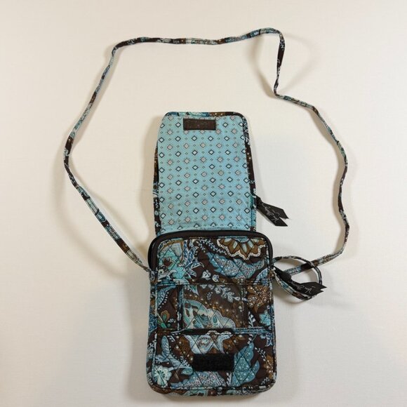 Vera Bradley Java Blue Sophie Tote & Crossbody Purse - Set of 2 - Picture 7 of 10